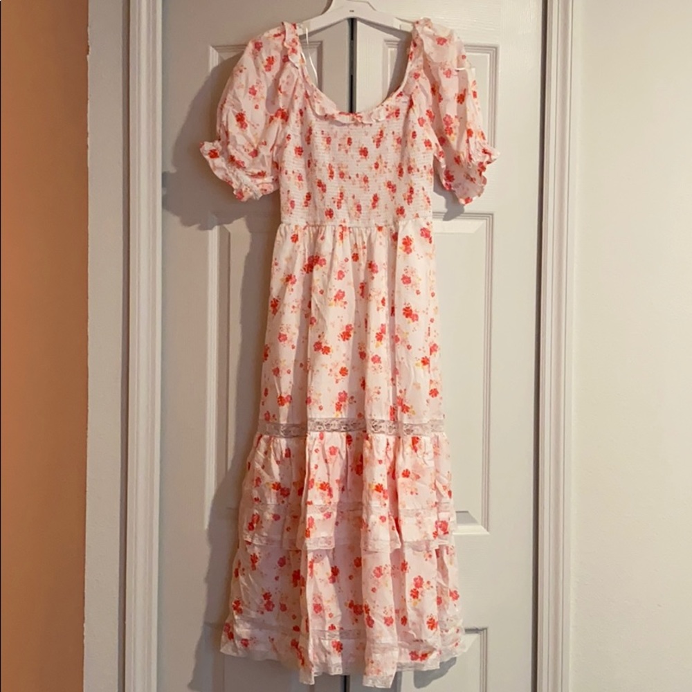 Love Shack Fancy - White Floral Dress - Target